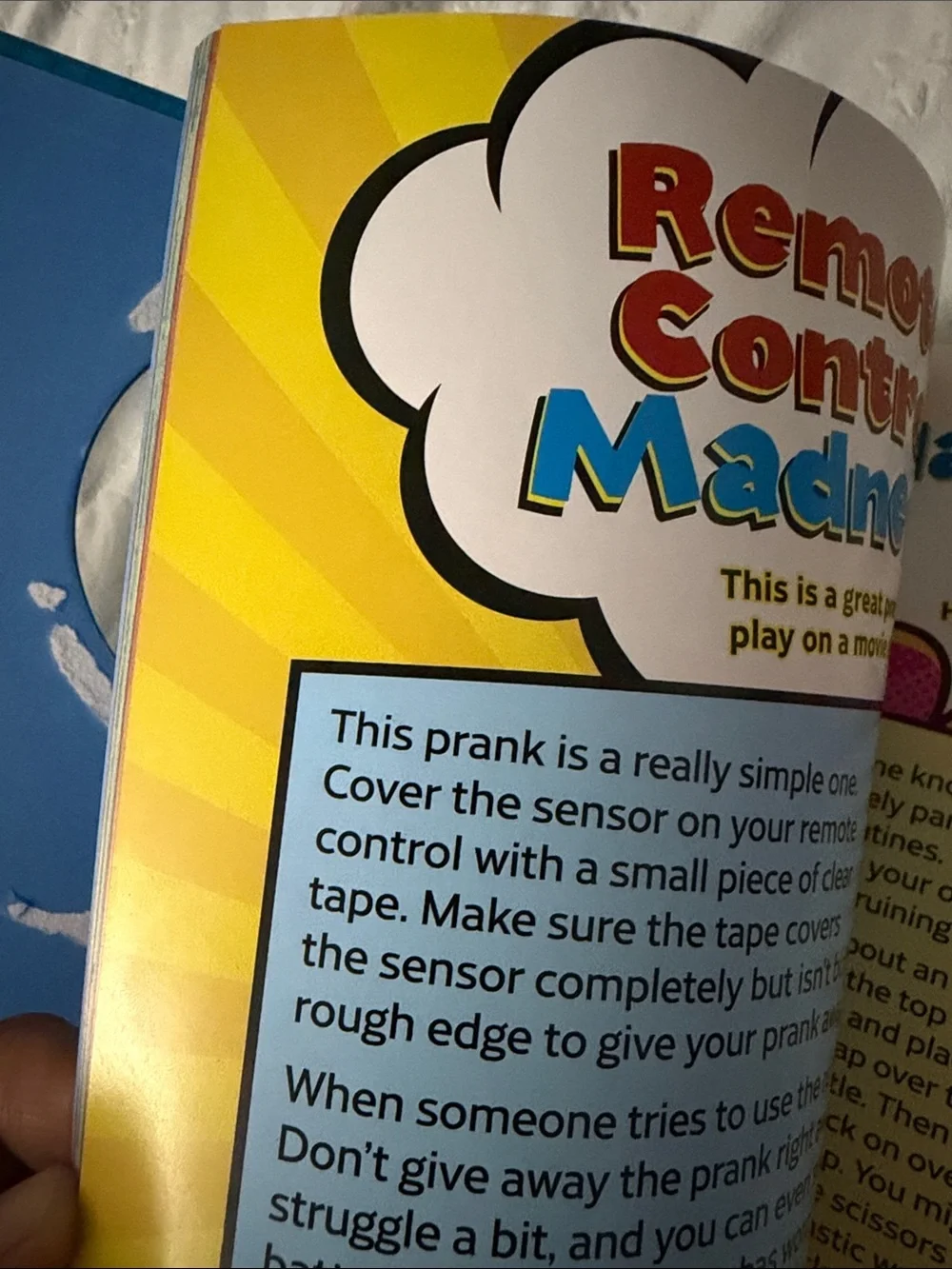 Scholastic Blue and Green Jokes & Pranks Book